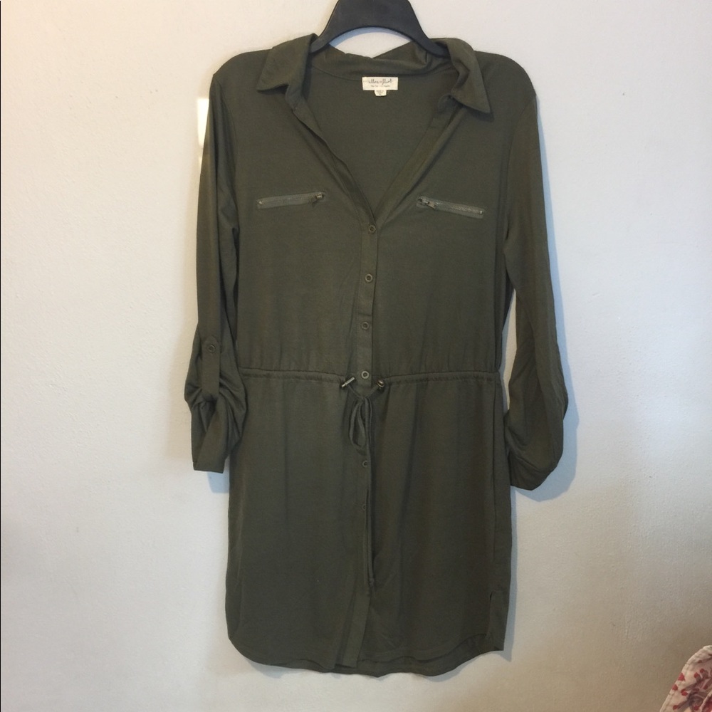 Army Green Dress